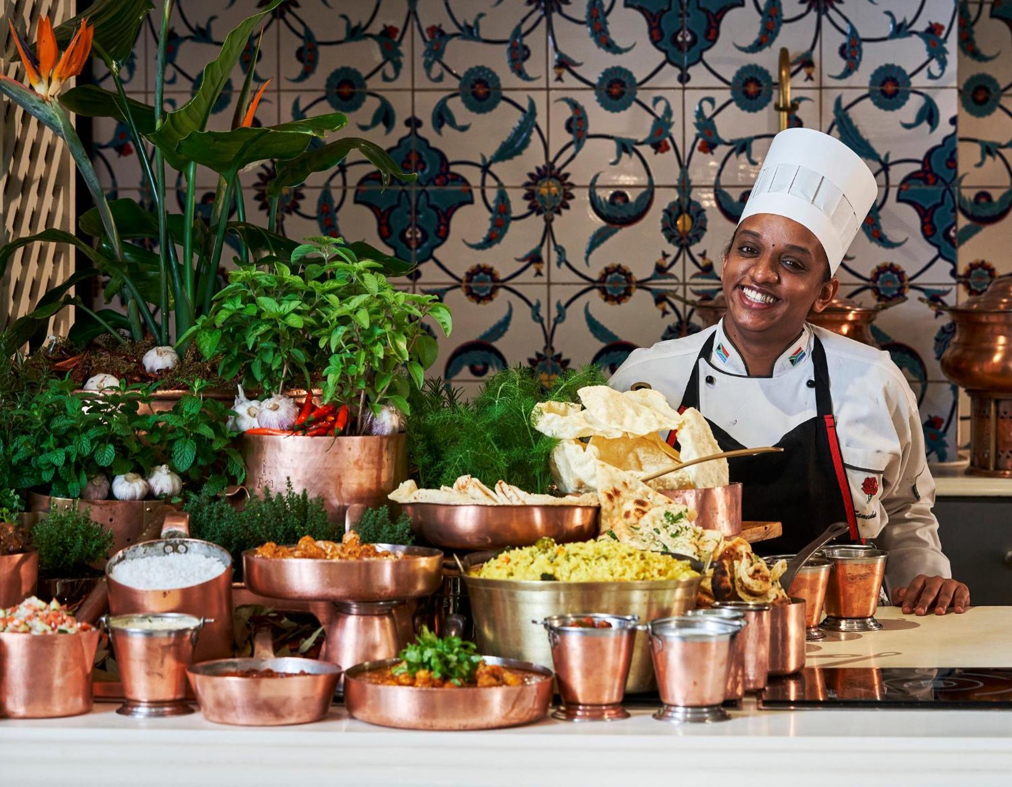 The Oyster Box Umhlanga Rocks Exterior foto Indian cuisine